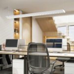 Colour Temperature Selectable 3000K/4000K/5700K 4ft 50W and 5ft 60W Models Available DALI Dimmable as Standard UGR