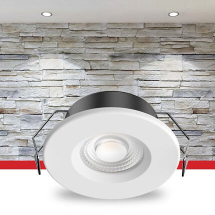 Prelux Comet IP65 Fire Rated CCT LED Downlight