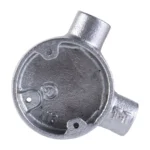Manufactured from malleable iron Hot dipped galvanised after manufacture and meets the most demanding Class 4 corrosion protection standard Internal depth 28mm Tapped M4 hole for earth terminal in base
