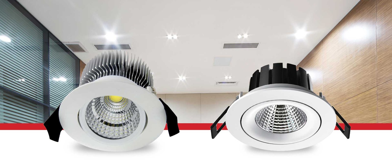 Milano-LED-Downlight-Banner-1 Prelux LED Milano IP65/IP54 Downlights - Image 1