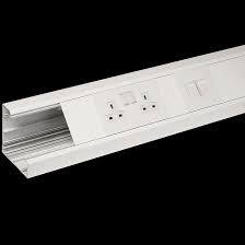 Bench Trunking Complete with Lid and Base (3 metre lengths) Per Metre