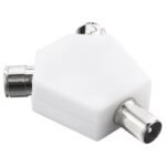 2 Way Coaxial Y Splitter Combiner