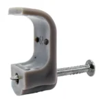 Tower 6.0mm Single T&E Cable Clip Grey (Box of 100) Product Code: 70CGKF60