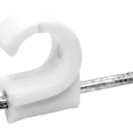 Tower 12-14mm Round+ Cable Clip White (Box of 100) Product Code: 77CW12P