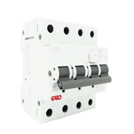 6A RCBO 3P+N 30mA Char C